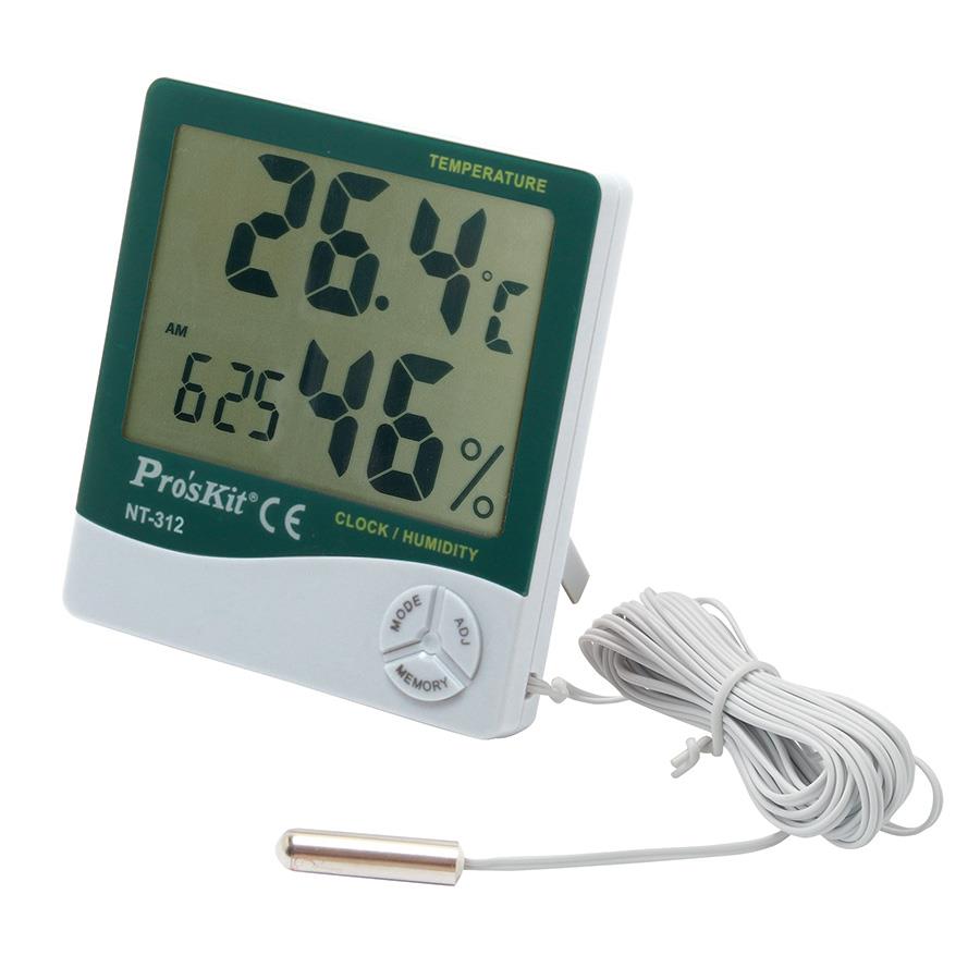 PROSKIT NT-312 Digital Temperature Humidity Meter With Probe