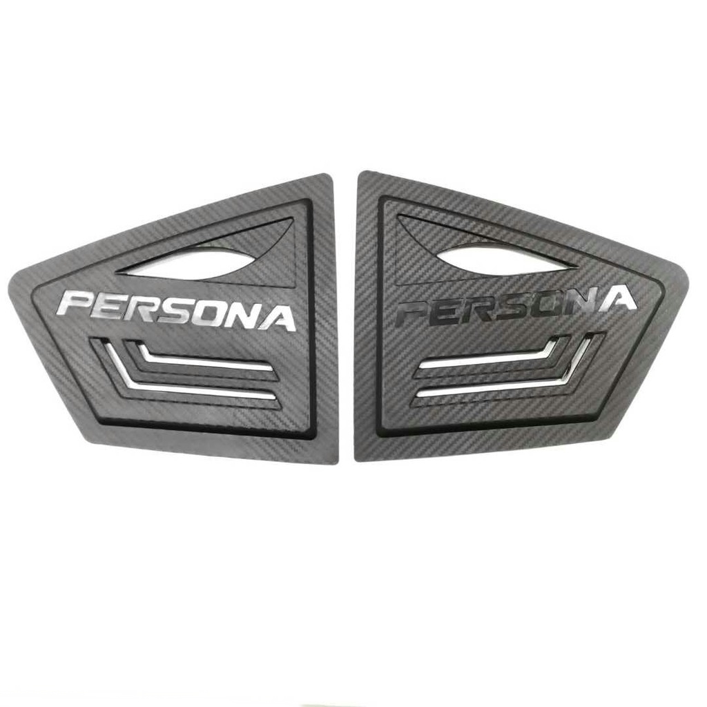 Proton Persona 2016 Rear 3D Carbon Window Triangle Mirror Cover Protector