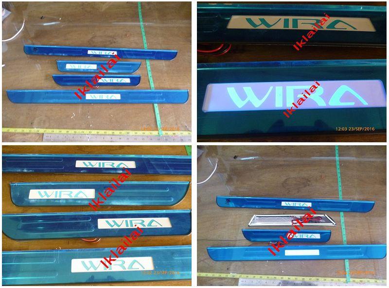 Proton Wira Door / Side Sill Plate LED [4pcs/set]