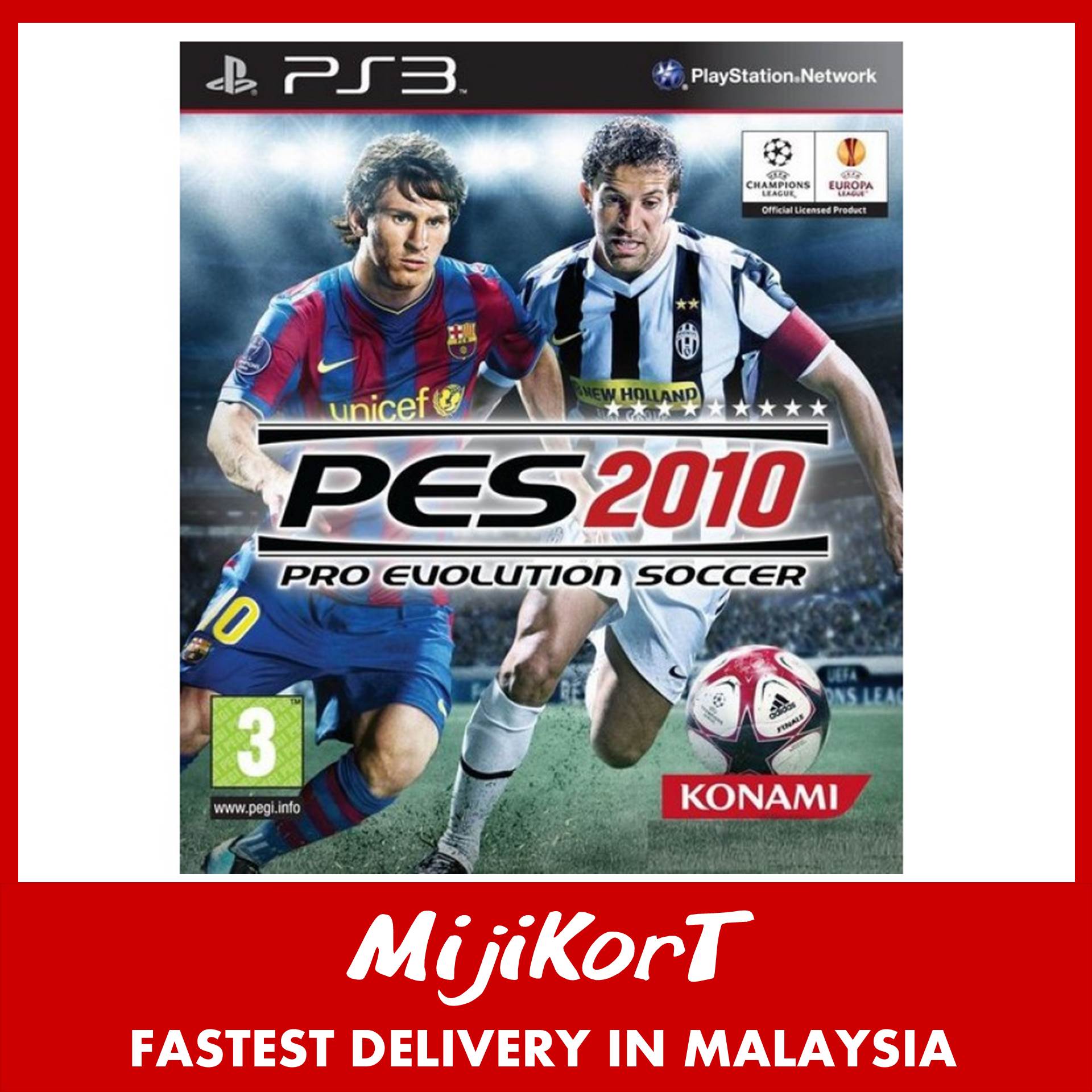 Kort Over Europa 2010 PS3 Pro Evolution Soccer (PES) 2010 (end 10/23/2020 2:15 PM) Kort Over Europa 2010