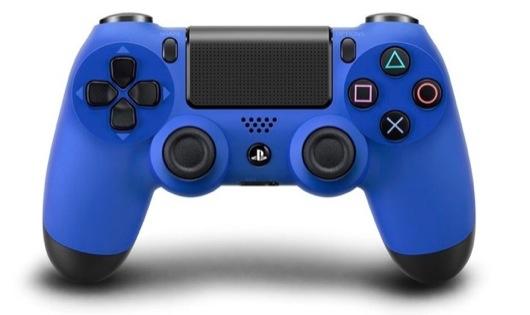 ps4 wireless controller blue