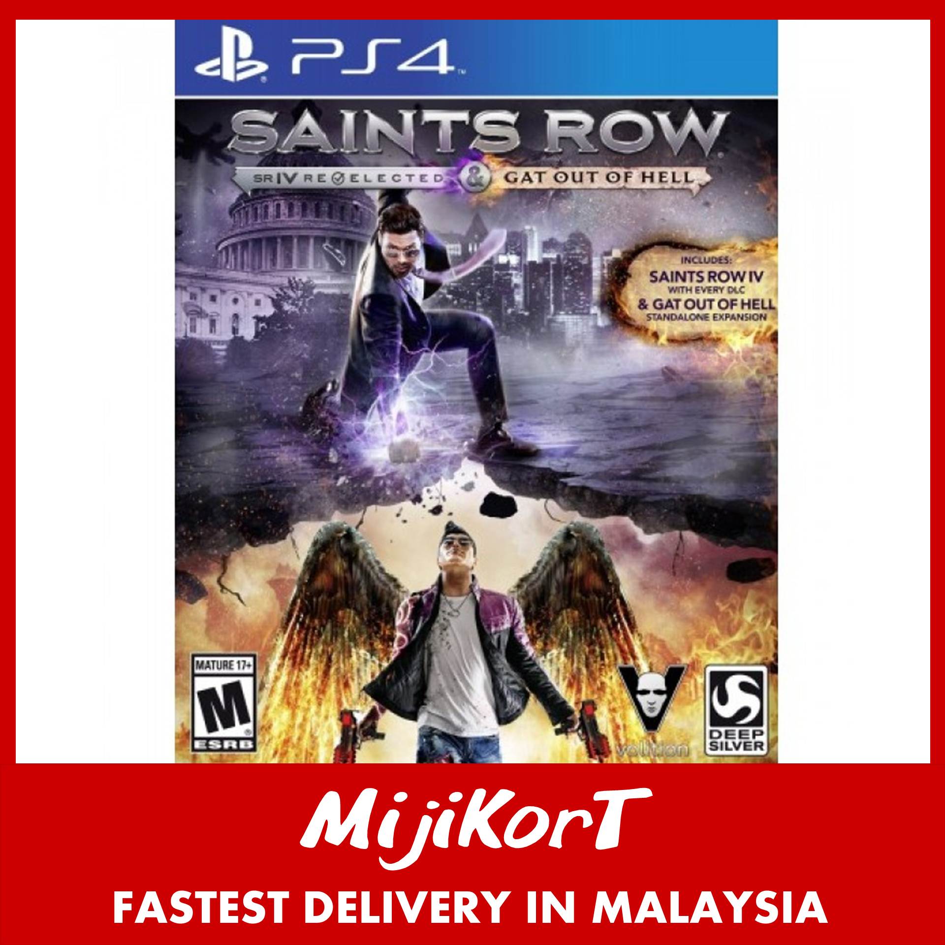 Iv Kort PS4 Saints Row IV Re Elected + Gat o (end 8/27/2020 7:33 PM) Iv Kort