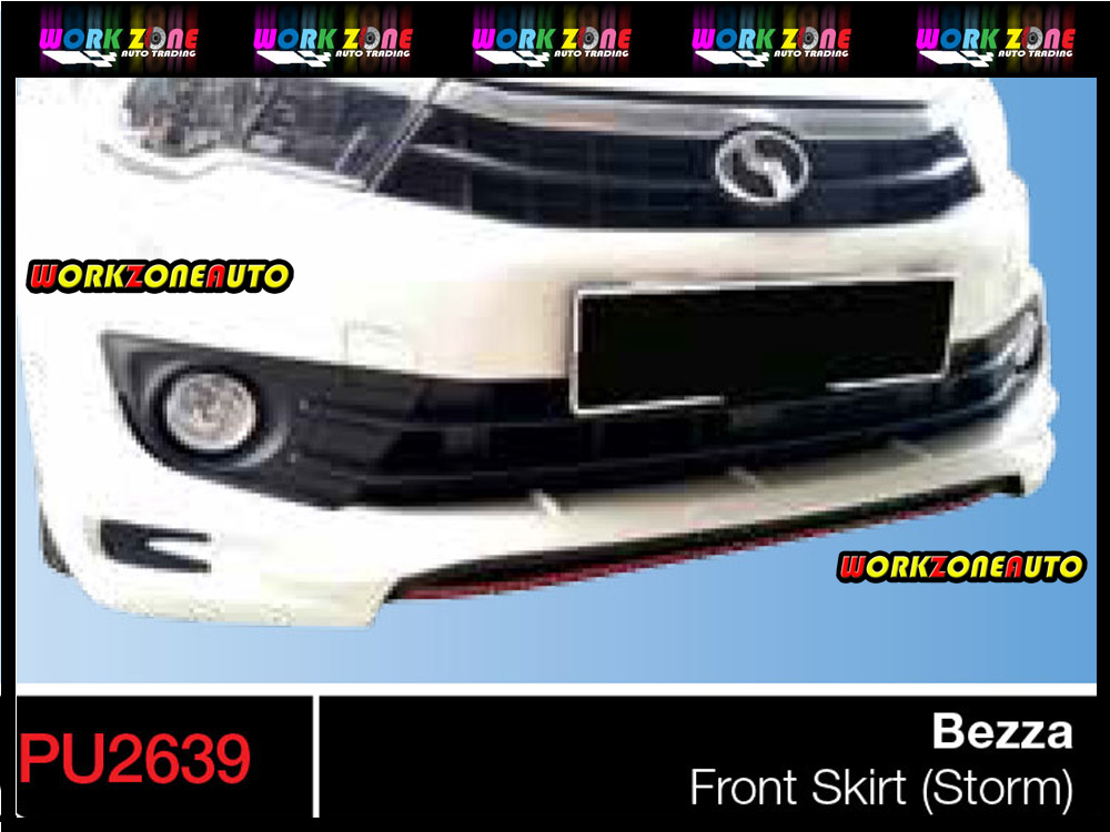 PU2639 Perodua Bezza PU Front Skirt (end 8/6/2022 12:00 AM)
