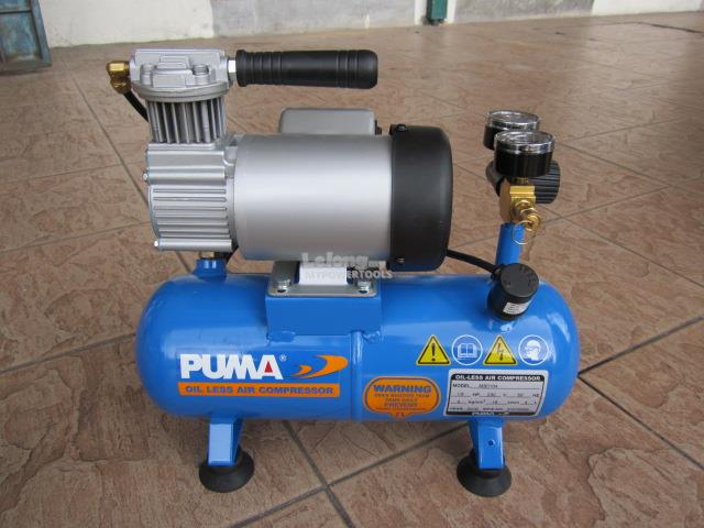 puma oil less air compressor