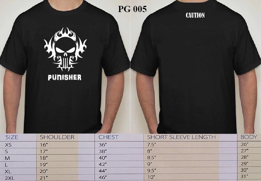 Punisher Tshirt - PG005