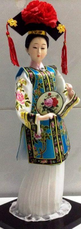 Puppet Marionette Carved Figure Hand Barbie Doll Kid Chinese Rag Toy