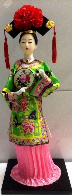 Puppet Marionette Carved Figure Hand Barbie Doll Kid Chinese Rag Toy