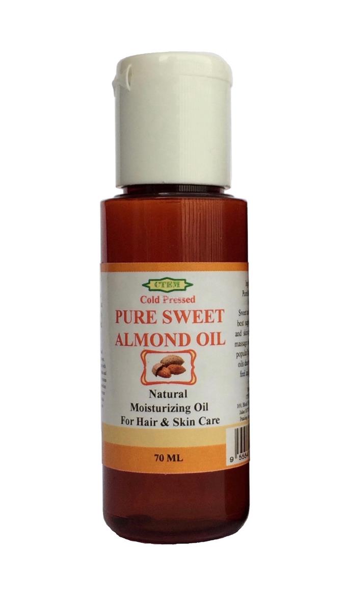 PURE SWEET ALMOND OIL 70ML Cold Pres End 7 5 2018 935 PM
