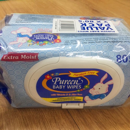 pureen wet tissue