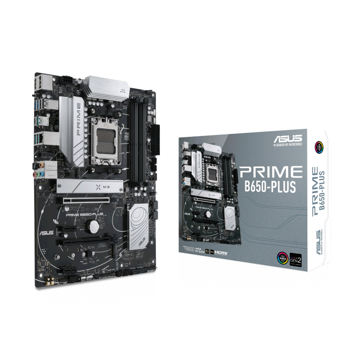 PWP ASUS PRIME B650-PLUS DDR5 ATX &amp; AMD RYZEN 5 7600X PROCESSOR