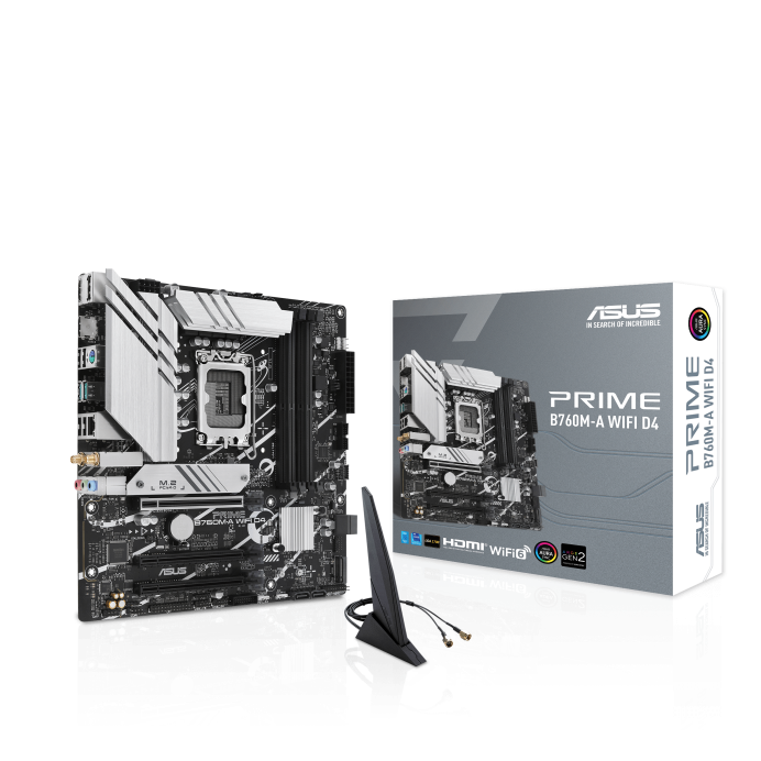 PWP ASUS PRIME B760M-A WIFI D4 mATX &amp; INTEL CORE I5-13600K PROCESSOR