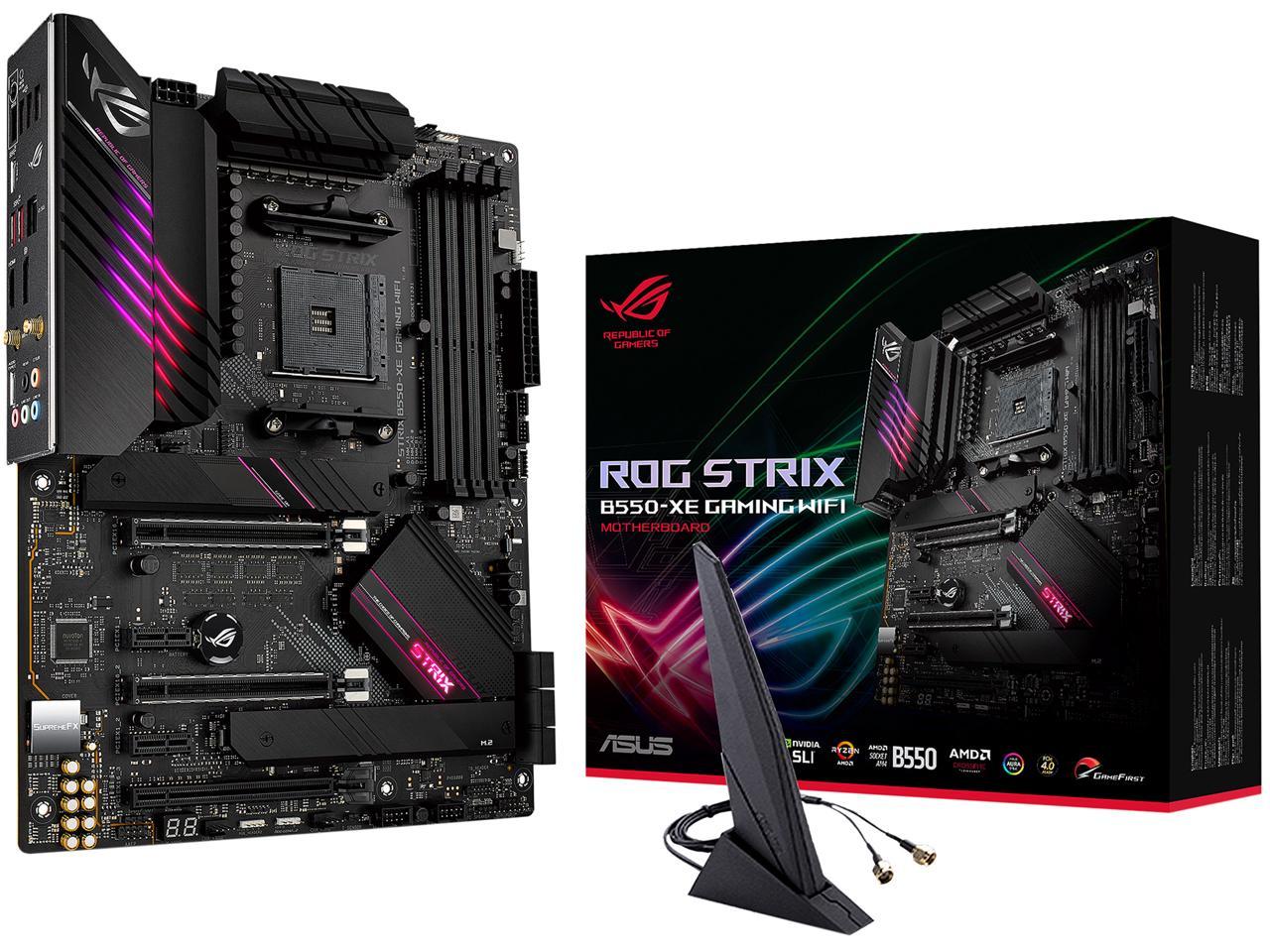 PWP ASUS ROG STRIX B550-XE GAMING WIFI ATX &amp; AMD RYZEN 5 5600X
