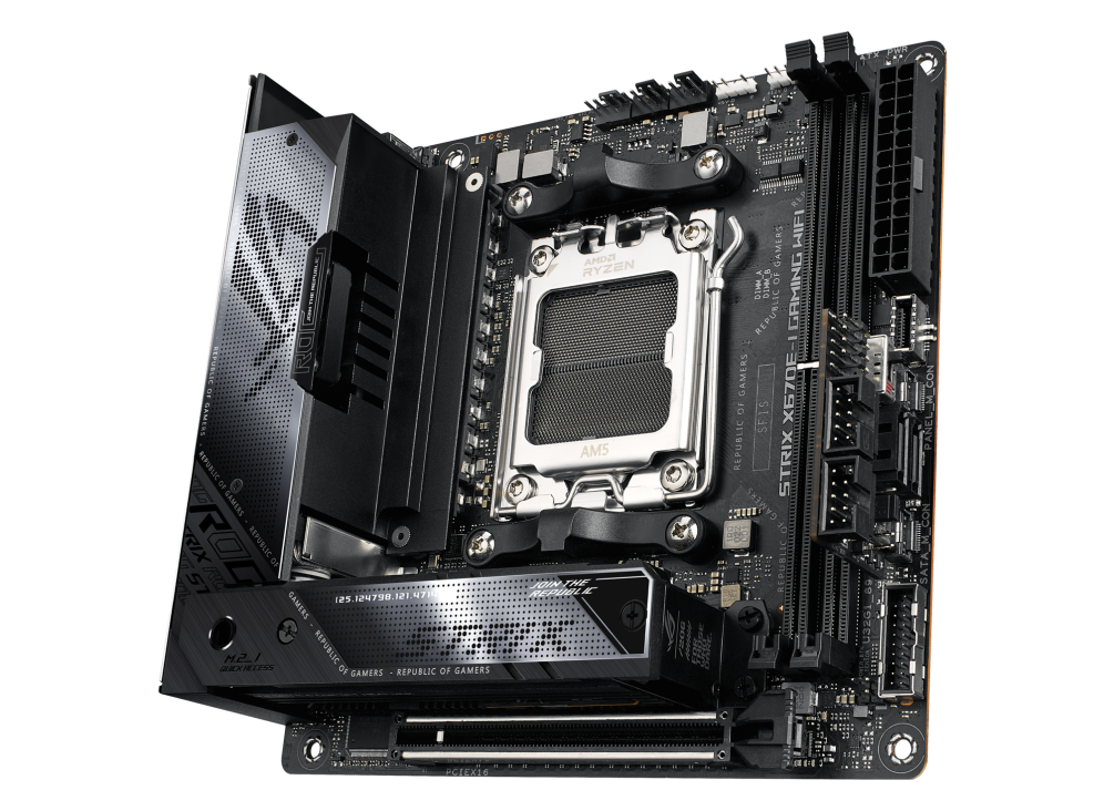 PWP ASUS ROG STRIX X670E-I GAMING WIFI DDR5 Mini-ITX&amp; AMD RYZEN 5 7600