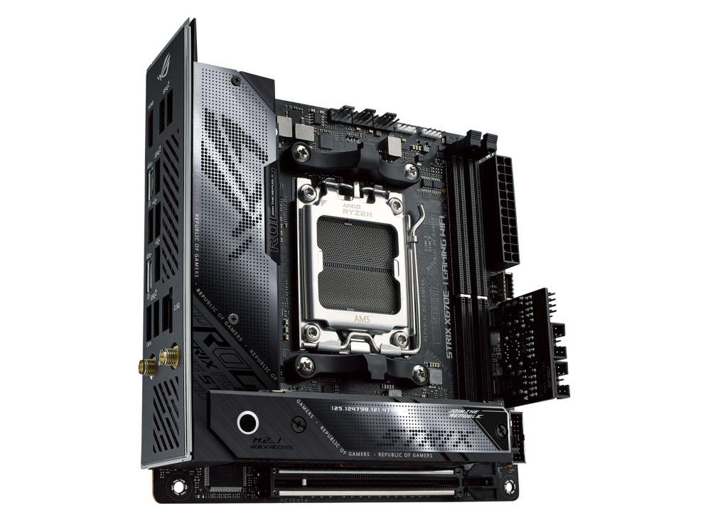 PWP ASUS ROG STRIX X670E-I GAMING WIFI DDR5 Mini-ITX&amp; AMD RYZEN 7 7700
