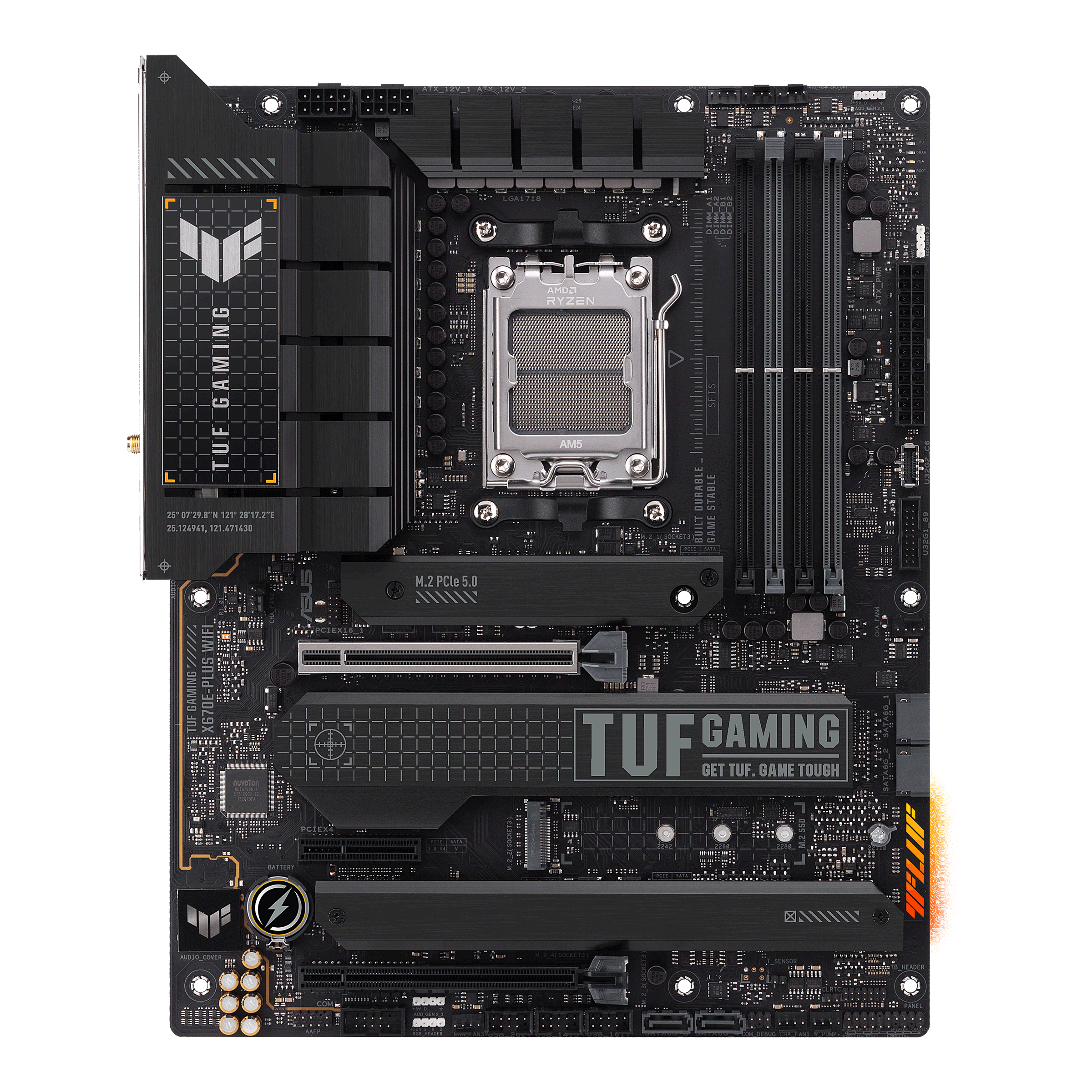 PWP ASUS TUF GAMING X670E-PLUS WIFI DDR5 ATX &amp; AMD RYZEN 5 7600