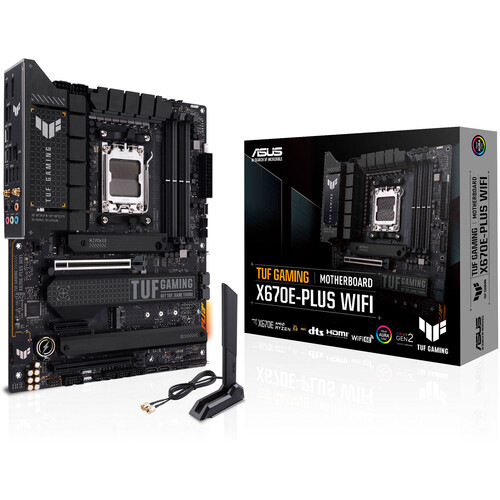 PWP ASUS TUF GAMING X670E-PLUS WIFI DDR5 ATX &amp; AMD RYZEN 7 7700