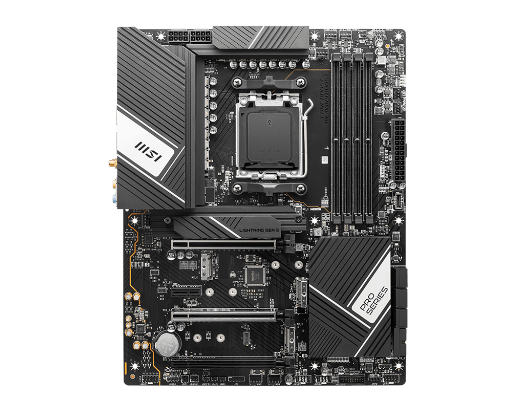 PWP MSI PRO X670-P WIFI DDR5 ATX &amp; AMD RYZEN 5 7600X PROCESSOR