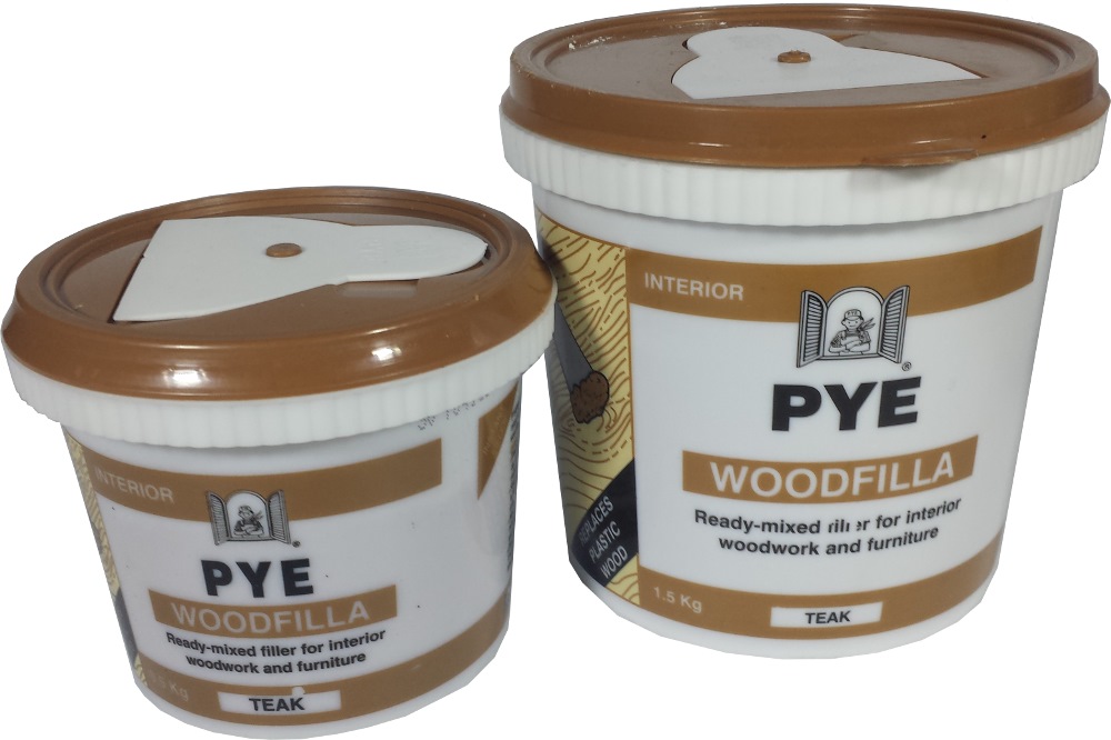 Pye Wood Filler Ready Mix 0 5kg Repair Crack Wood