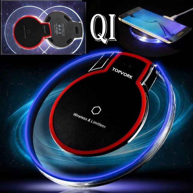 QI Wireless Phone Wireless Charger Fast Charging For IPhone 8 X Universal USB