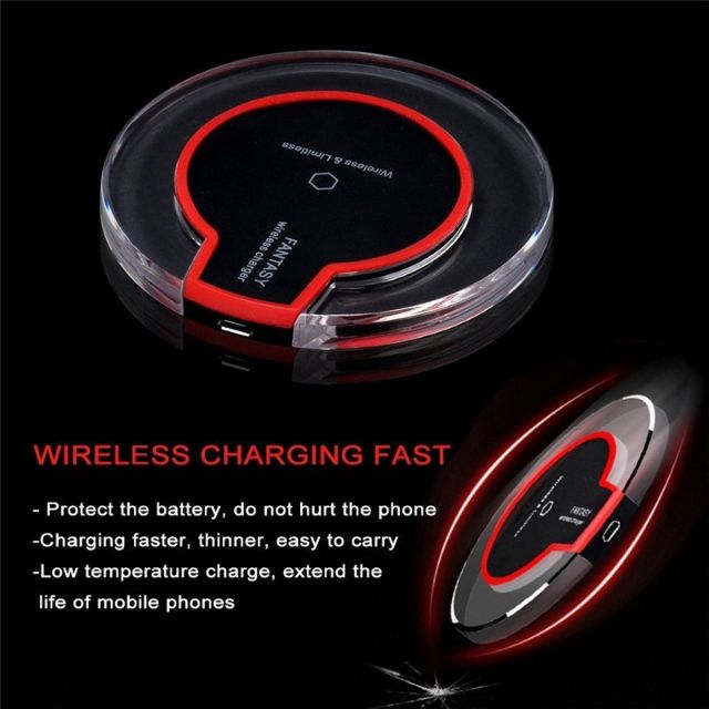 QI Wireless Phone Wireless Charger Fast Charging For IPhone 8 X Universal USB
