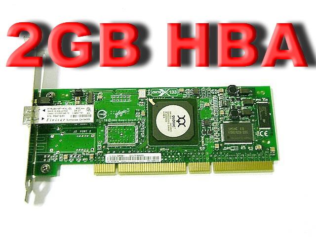 Qlogic QLA2340 QLA 2340 2-Gbps Fibre Fiber Channel HBA Card PCI-X