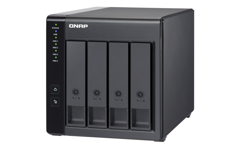 QNAP TR-004 4-BAY USB TYPE-C DIRECT ATTACHED STORAGE HARDWARE RAID