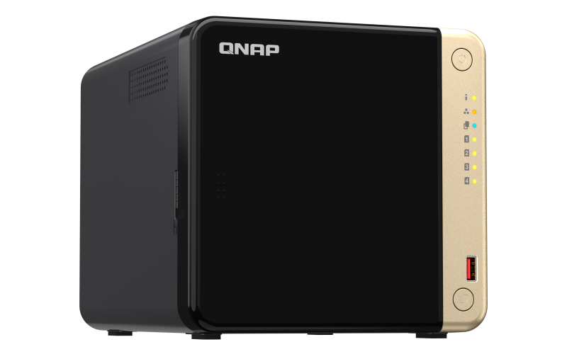 QNAP TS-464 4-BAY NAS INTEL QUAD-CORE 4GB MEMORY