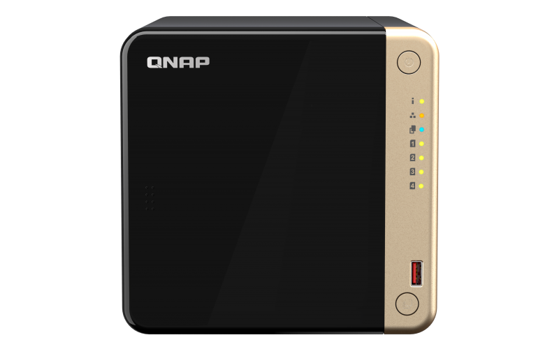 QNAP TS-464 4-BAY NAS INTEL QUAD-CORE 4GB MEMORY