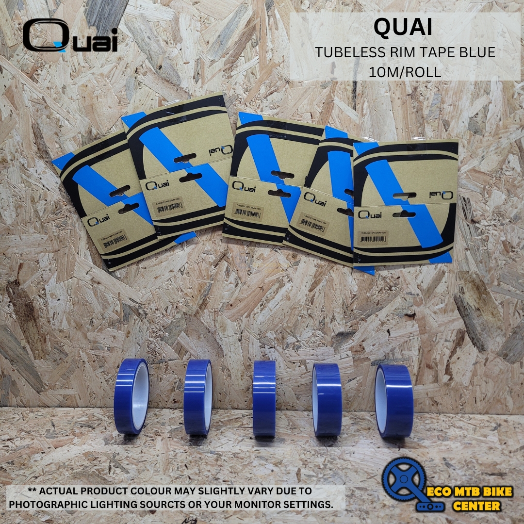 QUAI TUBELESS RIM TAPE BLUE 10M/ROLL