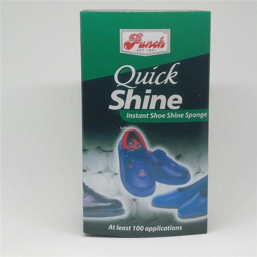 quick shine shoe sponge