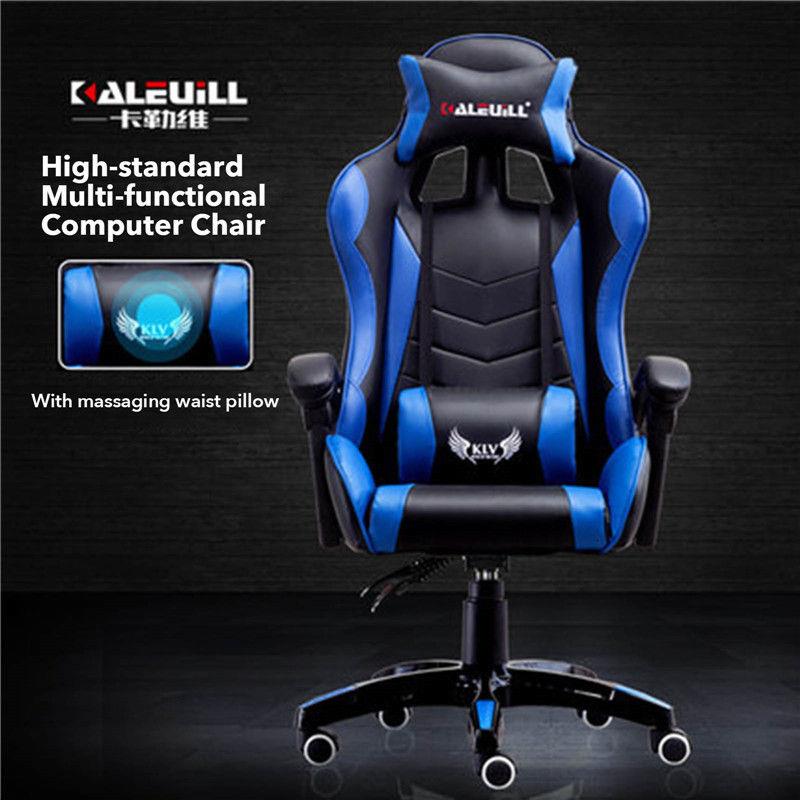 Racing Gaming Chair Leg Rest Computer Kerusi Duduk Game Furniture