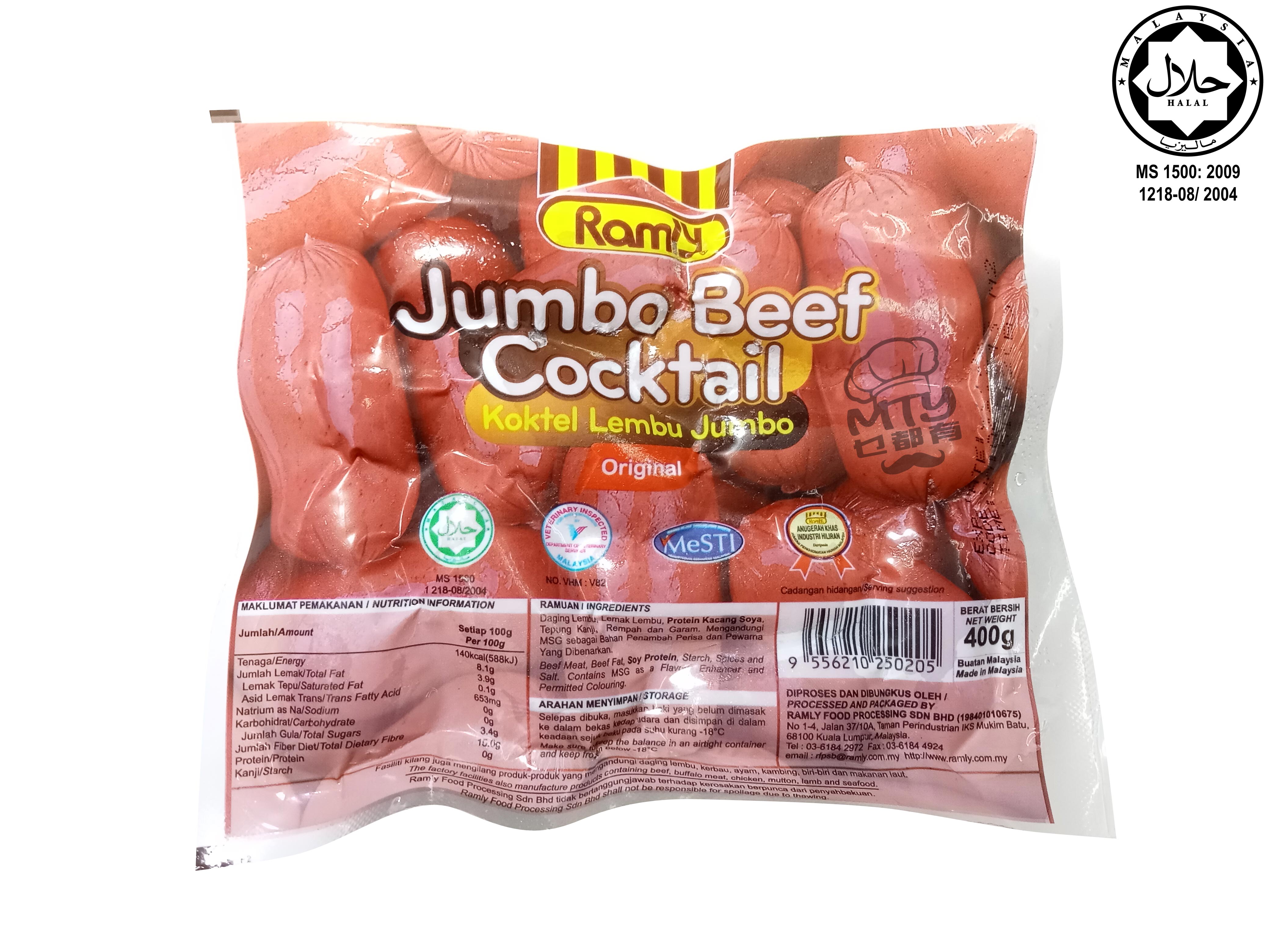 RAMLY Beef Cocktail 400g