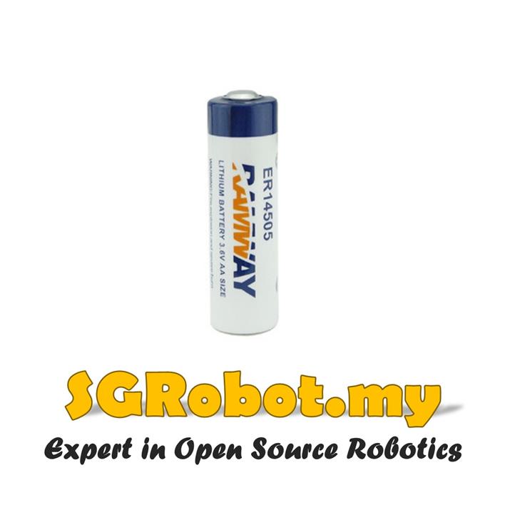RAMWAY ER14505 3.6V LIthium Battery Size AA PLC Battery