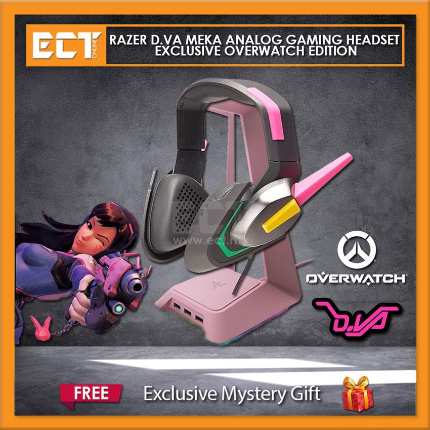 Analog Gaming Exclusive Overwatch Edition Razer D.Va Meka Headset RZ04-02400100-R3M1