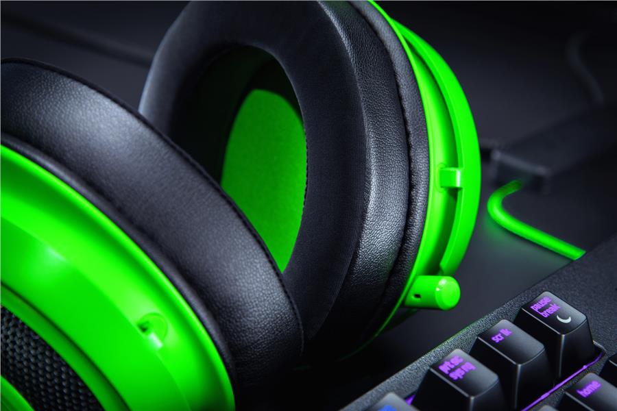 Razer Kraken Gaming Headset 2019 with Noise Cancelling Mic - Green