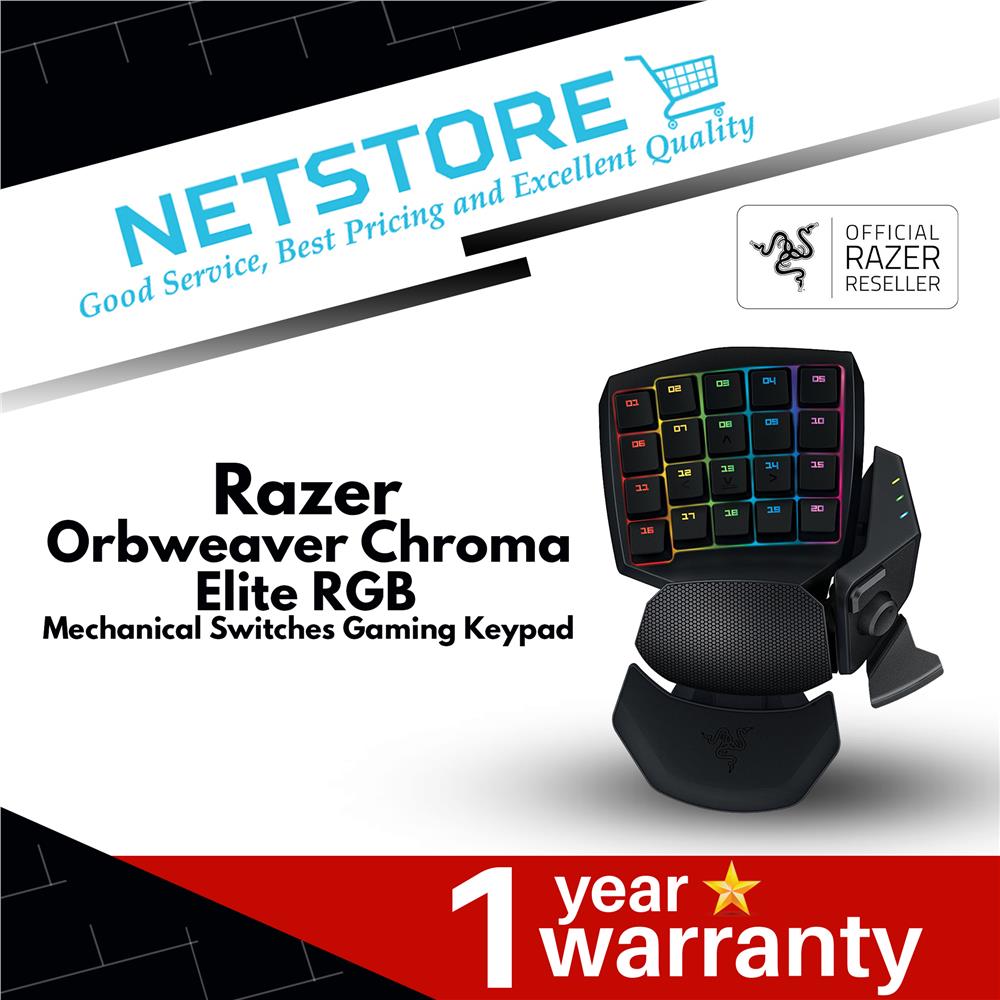 Razer Orbweaver Chroma - Elite RGB (end 8/12/2021 12:15 PM)