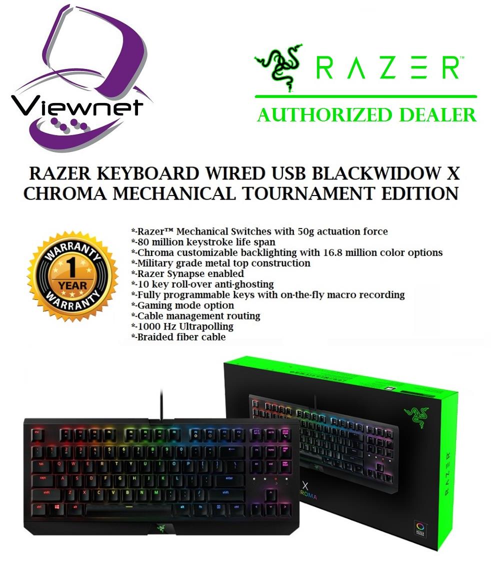 razer blackwidow tournament edition software