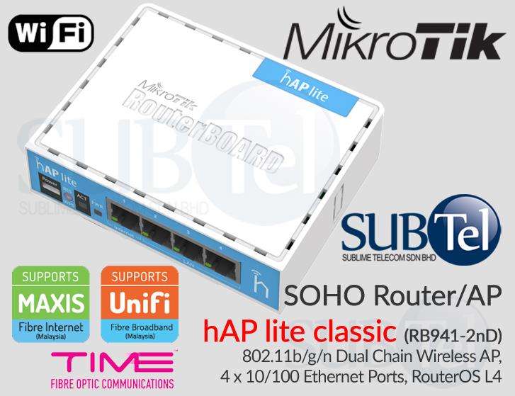 sale uk online retailer great look RB941-2nD Mikrotik WiFi SOHO Router 4 port hAP lite tower classic AP: Best Price in Malaysia sale uk online retailer great look RB941-2nD Mikrotik WiFi SOHO Router 4 port hAP lite tower classic AP: Best Price in Malaysia