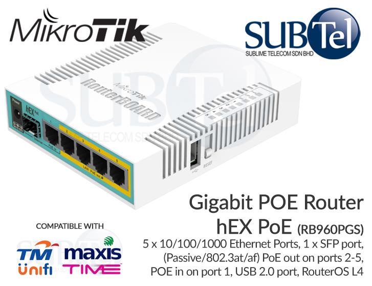 Rb960pgs Mikrotik Hex Poe Router 8 End 11232021 1115 Pm 5616