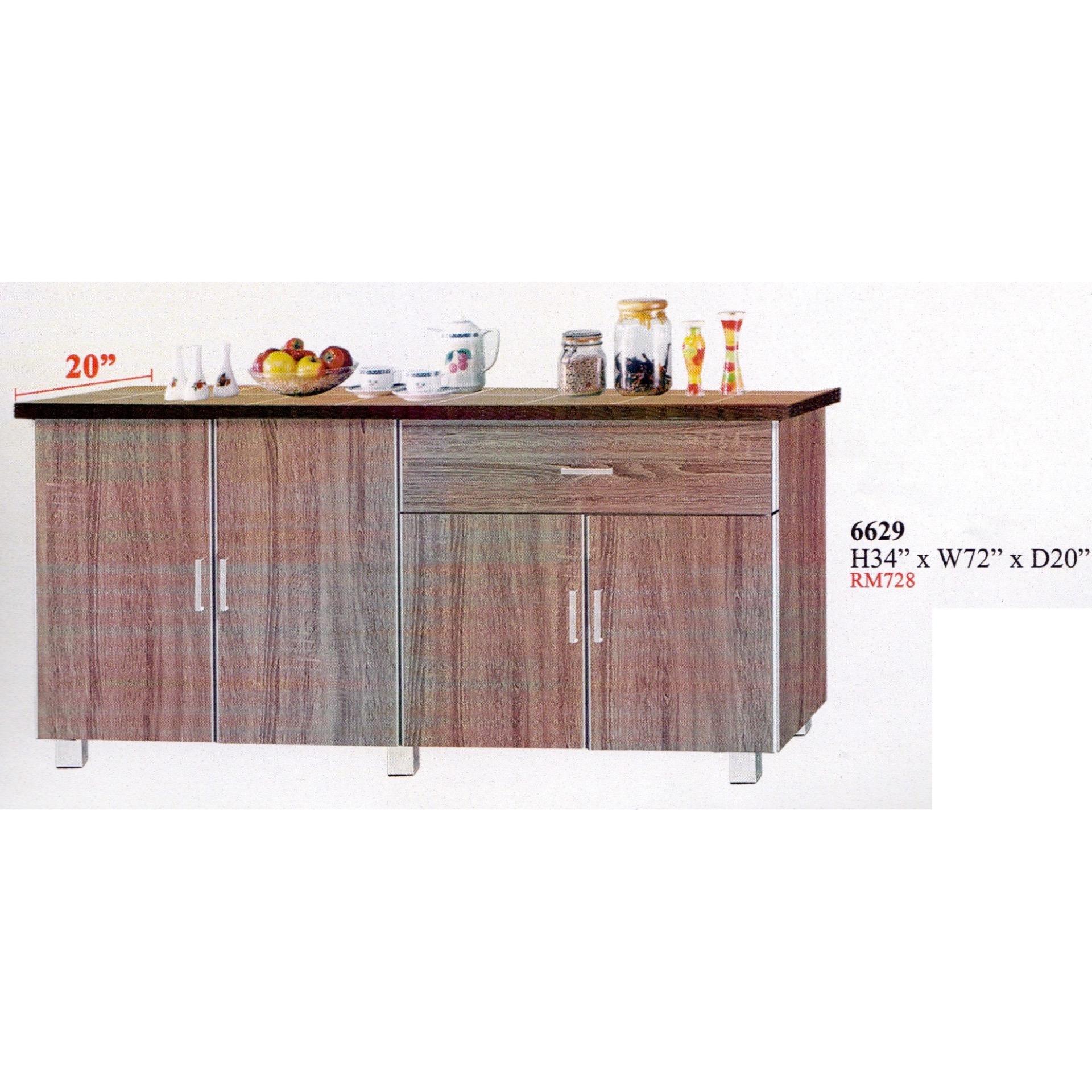 Ready Fixed 6 Feet Kitchen Cabinet W End 5 1 2021 12 00 Am Ready Fixed 6 Feet Kitchen Cabinet With Mosaic Top 6629
