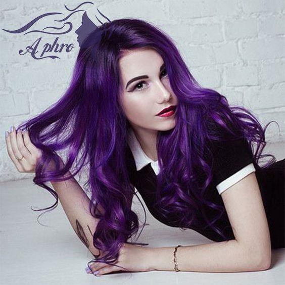 Ready Stock Front Lace Wig Purple Bl End 7 25 2020 8 19 Pm