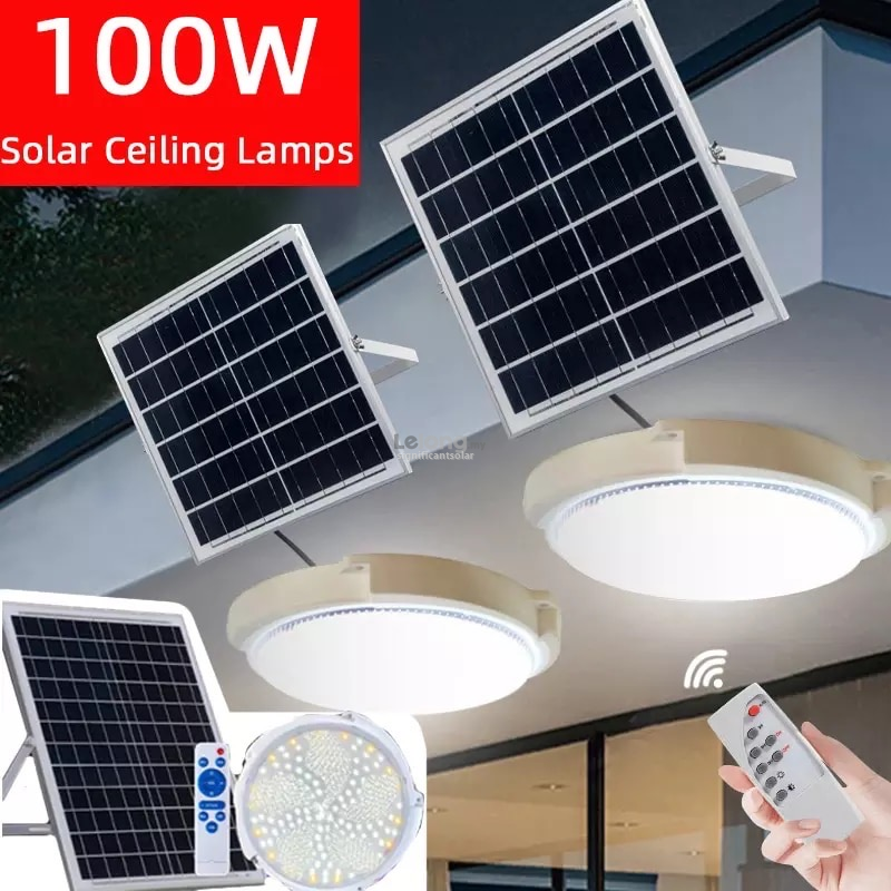 &#128073; READY STOCK &#128073;&#127474;&#127486; Indoor Solar Power 300W 500W Led Bulb Lamp