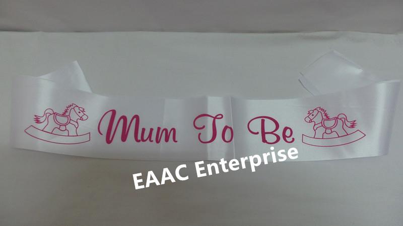 Ready Stock! MUM TO BE Selempang Sash Party Decoration