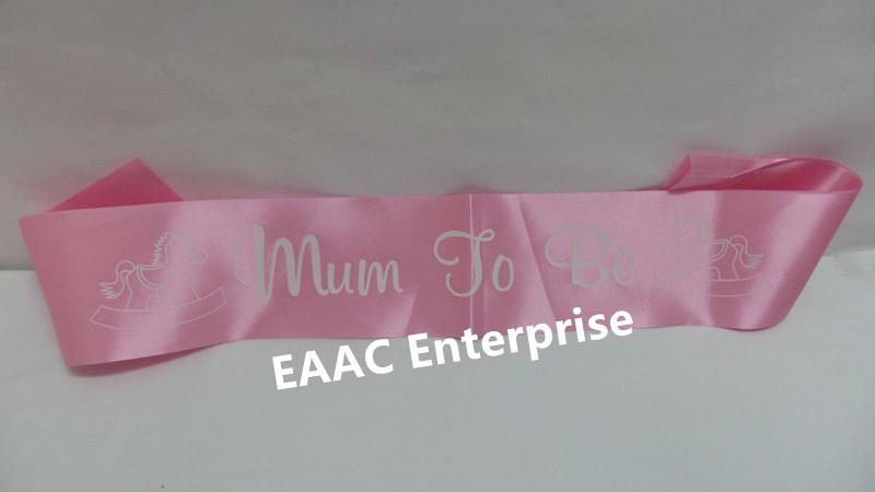 Ready Stock! MUM TO BE Selempang Sash Party Decoration