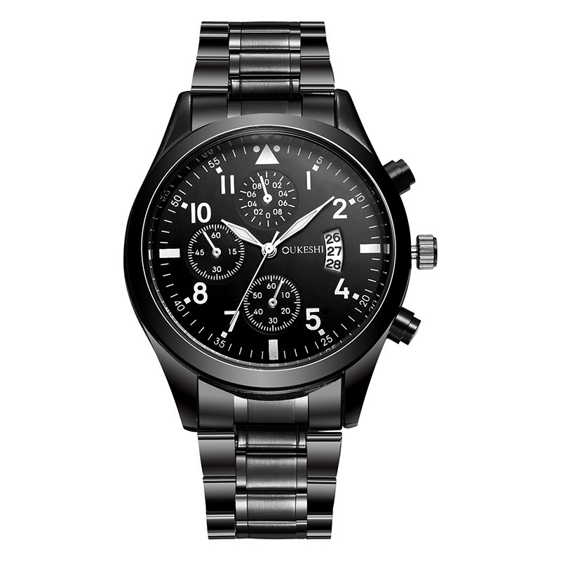 Realeos Men Quartz Stainless Steel Watch Strap (With Box) - R635