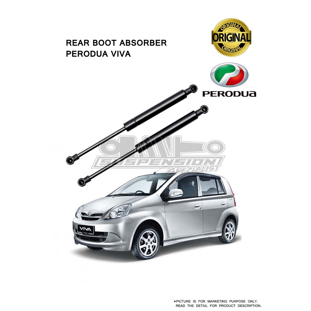 REAR BONNET ABSORBER PERODUA VIVA 2 (end 8/27/2022 12:00 AM)