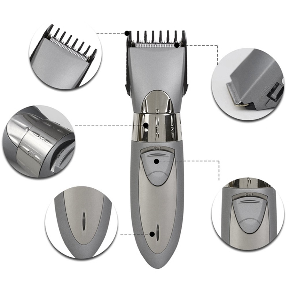 Rechargeable Electric Hair Cutter  &amp;amp; Beard Clipper Trimmer Pemotong Ra