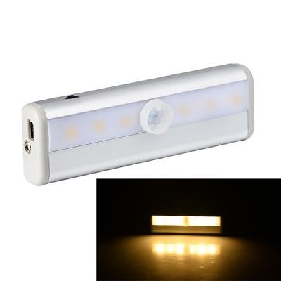 Rechargeable Led Pir Motion Sensor Light Usb Charging Stick On