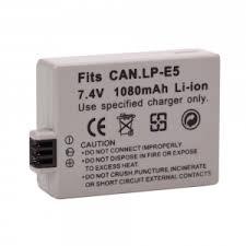 Rechargeable Li-ion Battery for LP-E5 Canon EOS 500D 450D 1000D