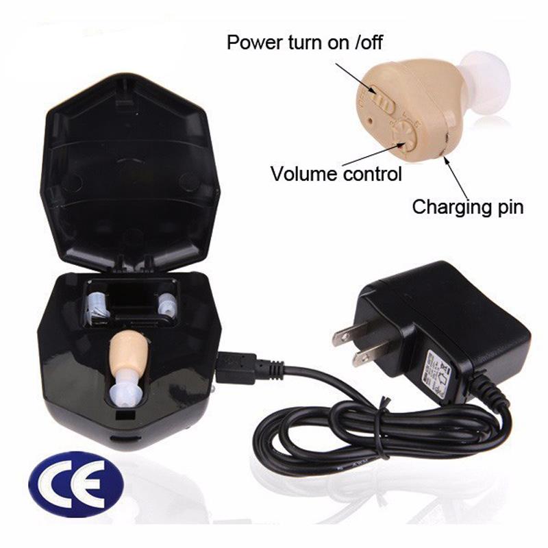 Rechargeable mini hearing aid ear so (end 2/12/2019 9:15 AM)